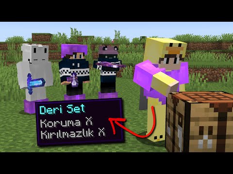 Minecraft Manhunt ama Deri Setler AŞIRI GÜÇLÜ...