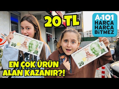 A101 ‘DEN 20 TL ‘ye EN ÇOK ÜRÜN ALAN KAZANIR!!