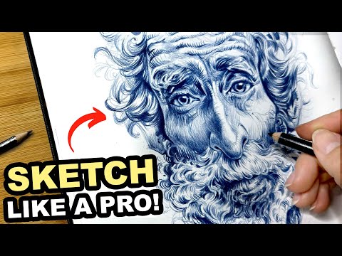 How to Draw ANY Portrait from Reference! Step by Step