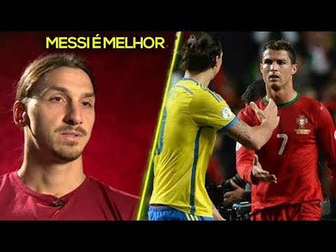 COMO CR7 RESPONDE QUEM DIZ QUE MESSI É MELHOR QUE ELE!!!