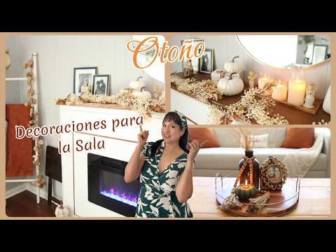 Ideas para decorar tu sala en otoño | Otoño decoraciones |