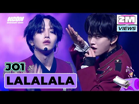 [KCON GERMANY 2024] JO1 (제이오원) - LALALALA (원곡: Stray Kids) | Mnet 241031 방송