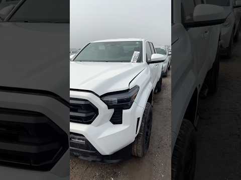 Cuál sería el precio de esta Tacoma 2024 con solo 600 millas #salvage #automobile #copart #houston