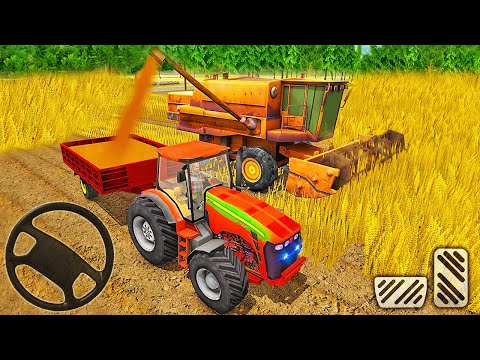 Real Tractor Farming Simulator - Grand Cotton Farming 3D - Android Gameplay