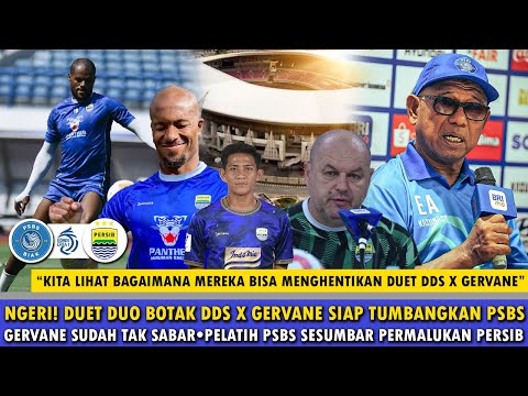 🔵DUET BOTAK DDS X GERVANE SIAP HANCURKAN PSBS🔥GERVANE TAK SABAR🔥HODAK RESPON😱PELATIH PSBS SESUMBAR!