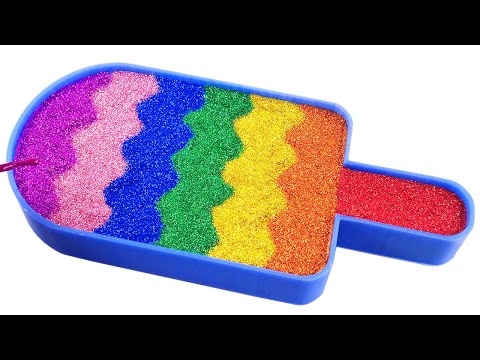 Satisfying Video l How to make Lollipops for Mixing Slime Cutting ASMR l RainbowToyTocToc