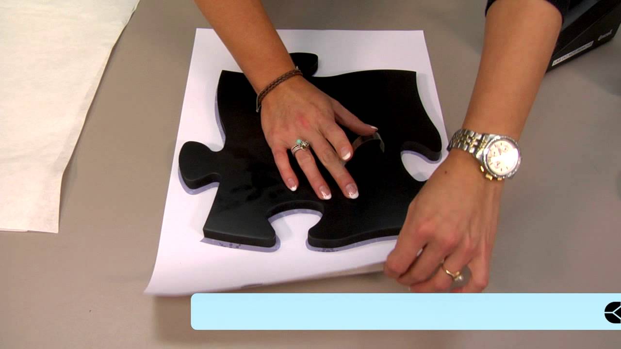 Click to watch the Giant Puzzle Piece for Sublimation video