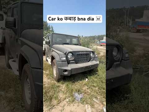 SHOCKING 💀 New Thar , Scorpio ka bura haal or mota discount #shorts #mahindra
