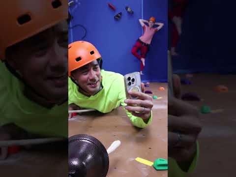 Can You Text While Rock Climbing?