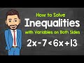 Solving Inequalities with Variables on Both Sides