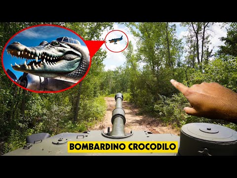 IF YOU SEE BOMBARDINO CROCODILO WHILE DRIVING A TANK DO NOT APPROACH, SHOOT IT (GONE WRONG)