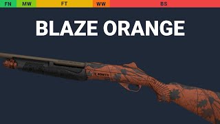 Nova Blaze Orange Wear Preview