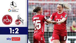 Früher Doppelschlag entscheidet | 1. FC Nürnberg - 1. FC Köln | Highlights - Frauen-Bundesliga 25/26