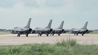 121st Fighter Squadron F-16s - Joint Base Andrews.