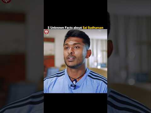 5 Unknown Facts about Sai Sudharsan 😳