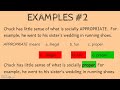Exploring Context Clues in Examples