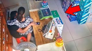 لم يكونو على علم بأن الكاميرات تصورهم وفعلو أشياء غريبة ! لايصدق
