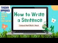 Crafting Sentences: A Guide for Young Writers