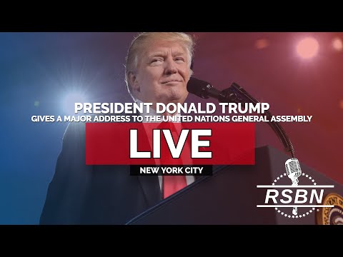 REPLAY: President Trump Gives a Major Address to the United Nations General Assembly in NYC -9/23/25