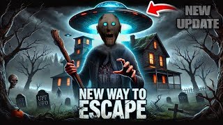 I Escaped By Stealing Granny's UFO | Granny Remake |