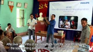 Video Philips Gift of Light: Quà tặng chiếu sáng cho cuộc sống