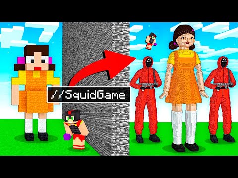 Hice Trampas con //SQUIDGAME en la Batalla de Construcción del Juego del Calamar 😂