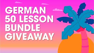 ☀️ Last Chance! Learn German this Summer with this Free 50+ PDF Lesson Pack