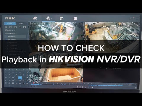 How to check HIKVISION NVR Recorded Video