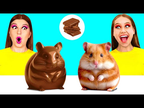 Desafío De Comida Real vs De Comida Chocolate | Impresionantes Trucos de Cocina 4Teen Challenge