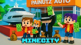 Am VÂNDUT BĂRCILE LA LICITATIE pe MINECITY - !!