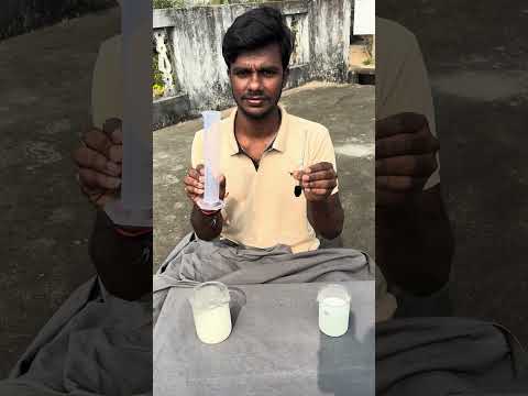 100% Pure or Mixed? | Real Test of Milk Using Lactometer #milktesting