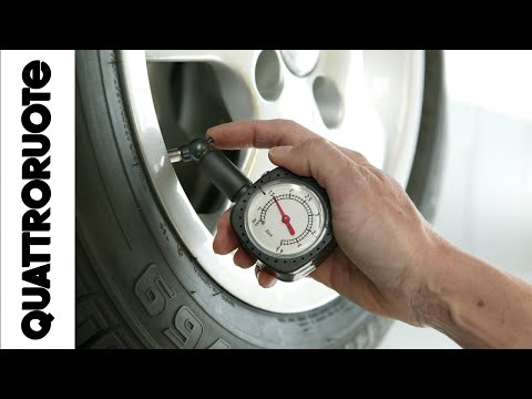 Come misurare la pressione degli pneumatici moto