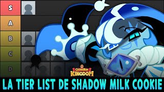 Cookie Run Kingdom - LA TIER LIST DE GALLETAS de Shadow Milk Cookie