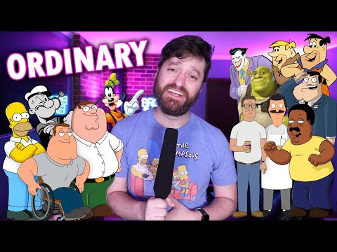 ORDINARY but it's 16 cartoon impressions