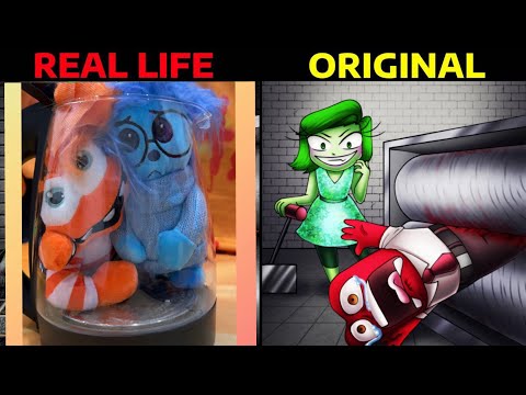 Inside out 2 joy animation trend TikTok real vs original