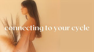 natural birth control & periods || how to connect to your cycle