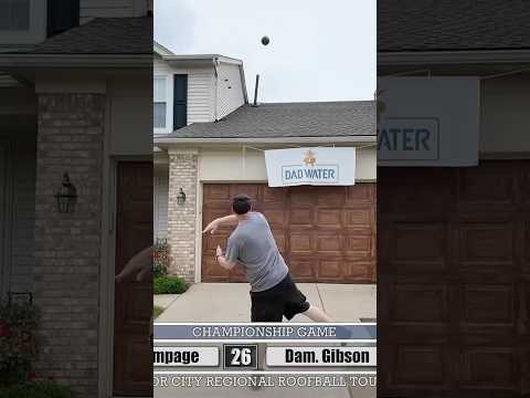 Devin with the around in the #finals of the 2025 #roofball #motorcity #regional #tournament #games
