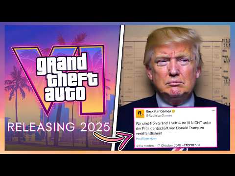 GTA 6 News - Release NICHT verschoben, Trailer 2 & Trump ist Präsident - was heißt das? GTA VI News