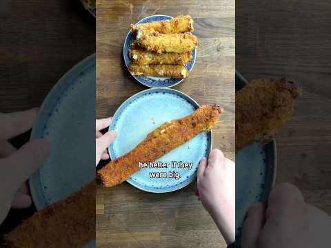 Mozzarella sticks but bigger