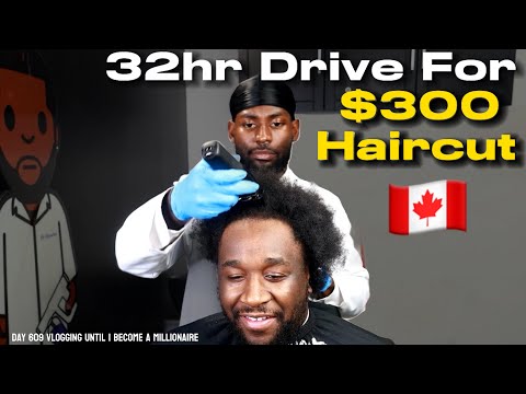 Day 609: This Client Drove From CANADA & Dropped a Bag For A Haircut!