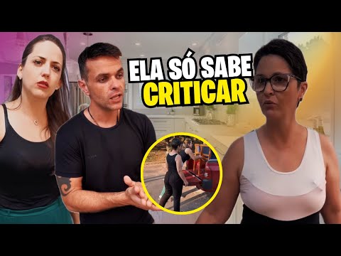 Minha Sogra só sabe critic4r minha Esposa,nunca fica feliz por ela!