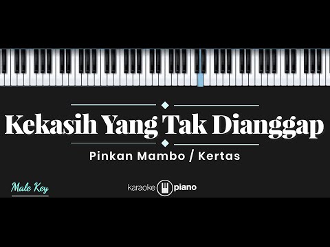 Kekasih Yang Tak Dianggap – Pinkan Mambo / Kertas (KARAOKE PIANO – MALE KEY)