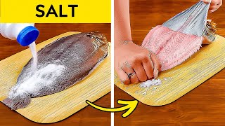 Epic Slow-Motion Kitchen Hacks: Master Cutting and Peeling Skill