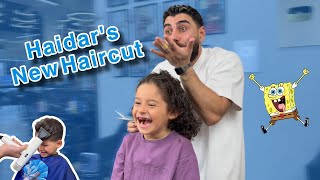 حيدر قص شعره عند حسن كريك – لوك جديد وشكل مرتب! 😍😍