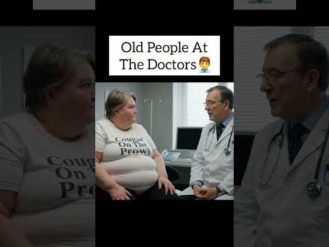 Old People At The Doctors 😬😅 (Veo 3)