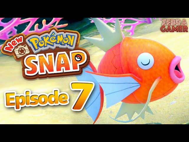 New Pokemon Snap Gameplay Walkthrough Part 7 - Lental Seafloor!