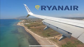 (4K) Ryanair Landing at Trapani-Marsala, Sicily, Italy | Boeing 737-800 | EI-GXN | 07/07/2026
