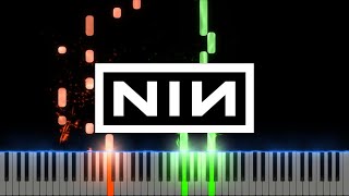 NIN Closer Piano Cover Midi tutorial Sheet app  Karaoke