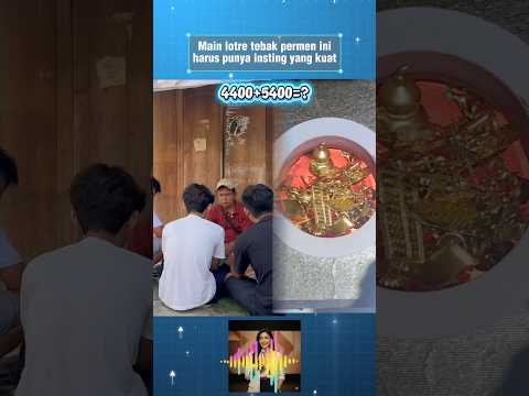 Main lotre tebak permen ini harus punya insting yang kuat #funny #ompedvisual #komedi #shorts