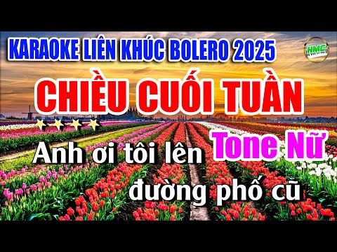 Karaoke Liên Khúc Tuyển Chọn Nhạc Trữ Tình Tone Nữ Dễ Hát | TUYỆT PHẨM BOLERO | NGƯỜI TÌNH KHÔNG ĐẾN